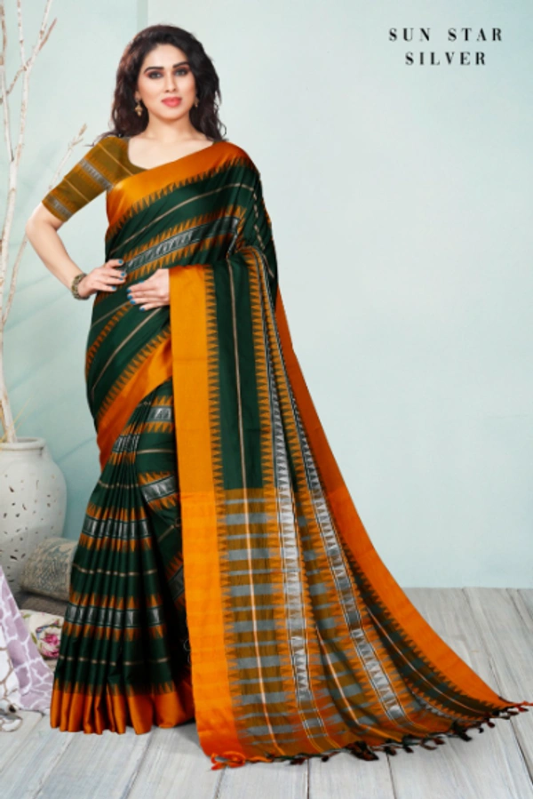  Heavy rich Cotton Silk desig